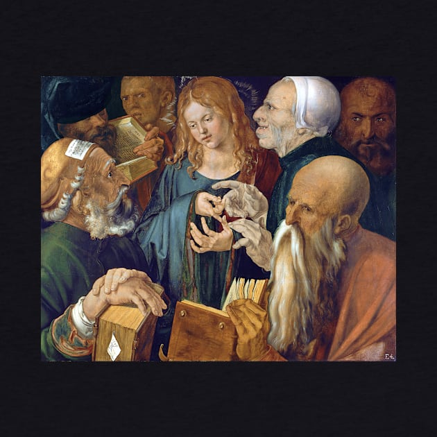 Albrecht Dürer Jesus among the Doctors by pdpress